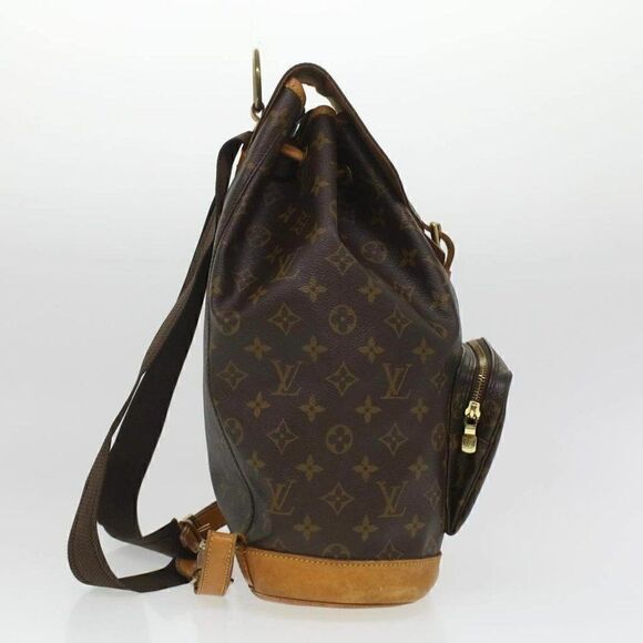 LOUIS VUITTON Monogram Montsouris GM Backpack - Picture 4 of 15